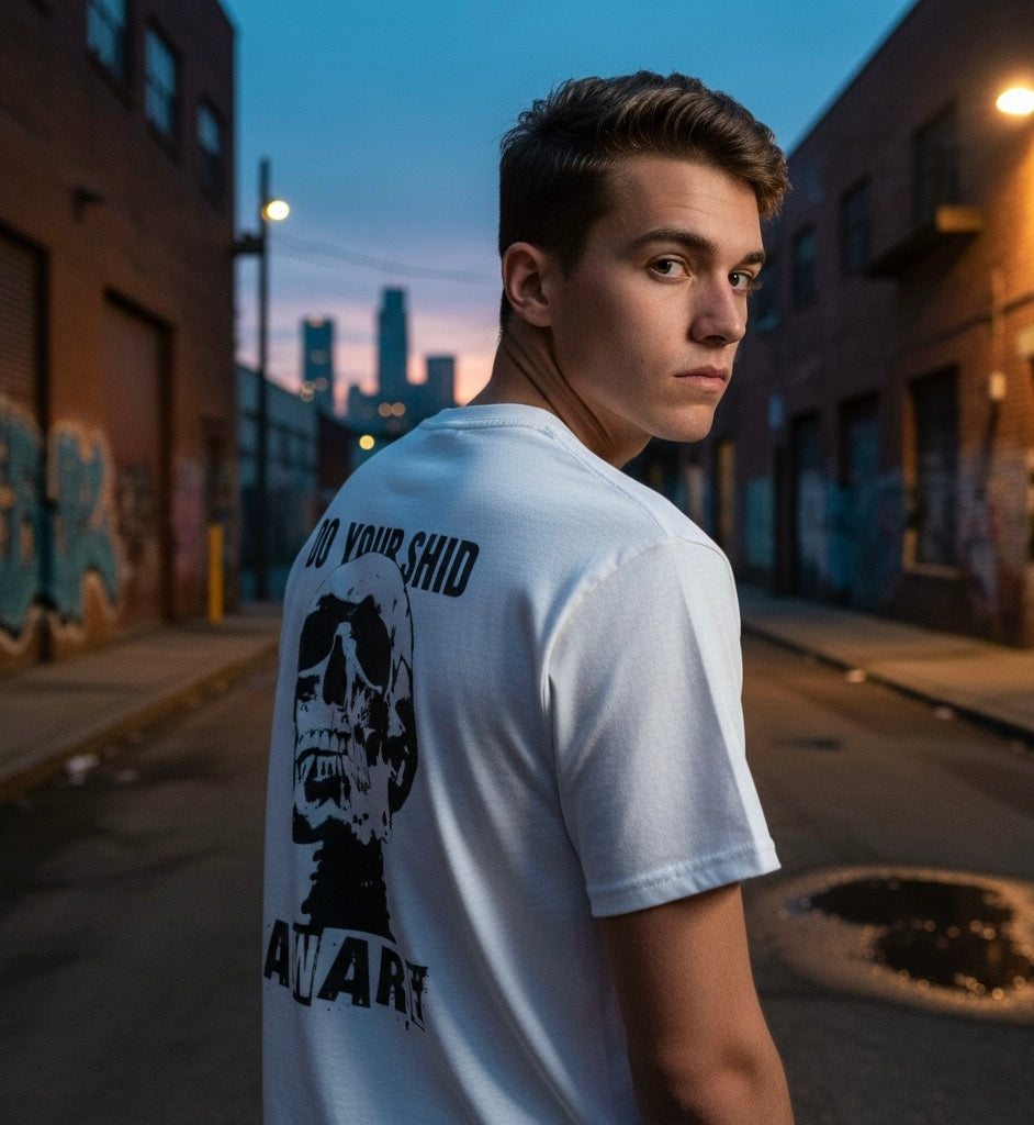 Skull 'Do Your Shid' Graphic Tee — Punk Rock Streetwear